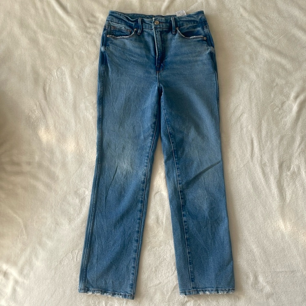Good American women’s denim jeans